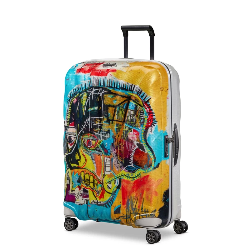 Untitled Skull Samsonite C-Lite Large Spinner Checked Luggage | 849135-LEK