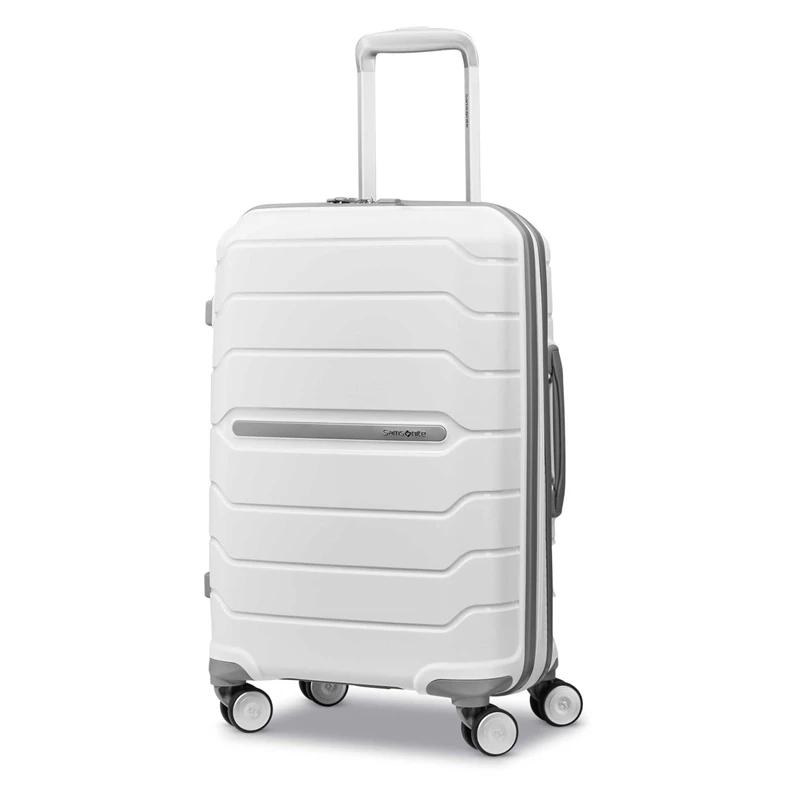 White Samsonite Freeform 2 Piece Set Hardside Luggage | 325687-QAY