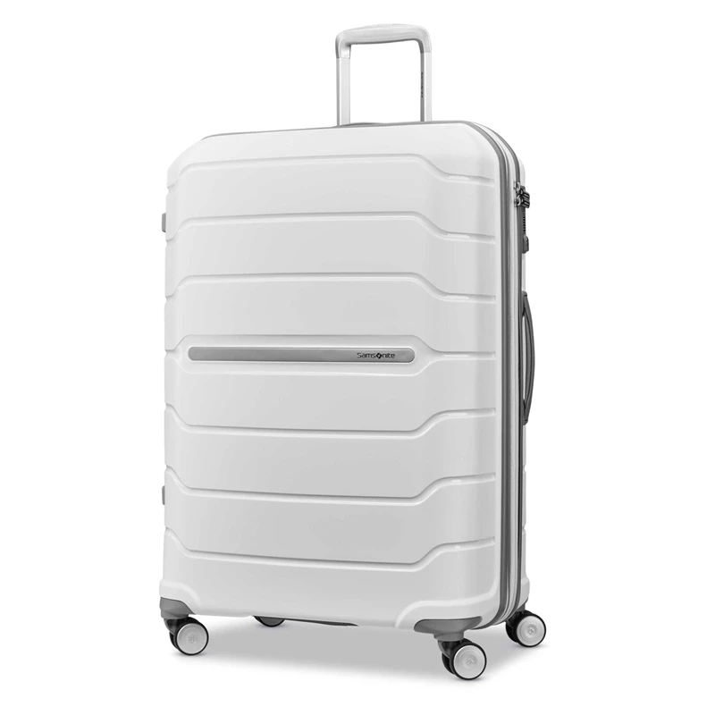 White Samsonite Freeform 2 Piece Set Hardside Luggage | 325687-QAY