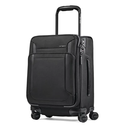 Black Samsonite Armage II Carry-On Spinner Carry On Luggage | 742098-ESW