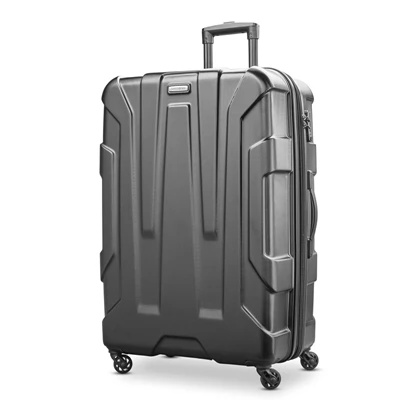 Black Samsonite Centric Large Spinner Checked Luggage | 421067-CVS