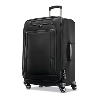 Black Samsonite Samsonite Pro Large Expandable Spinner Softside Luggage | 964037-SIY