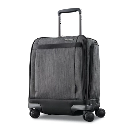 Black/Silver Samsonite SXK Spinner Underseater Softside Luggage | 207845-DMI