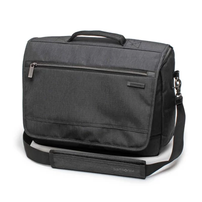 Charcoal Heather/Charcoal Samsonite Modern Utility Messenger Bag Laptop Bags & Briefcases | 670539-EMS