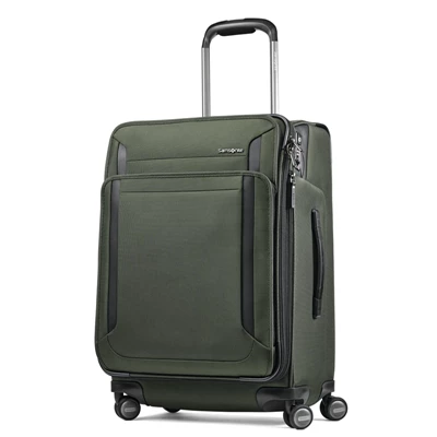 Forest Green Samsonite Armage II Medium Expandable Spinner Checked Luggage | 681032-FTY