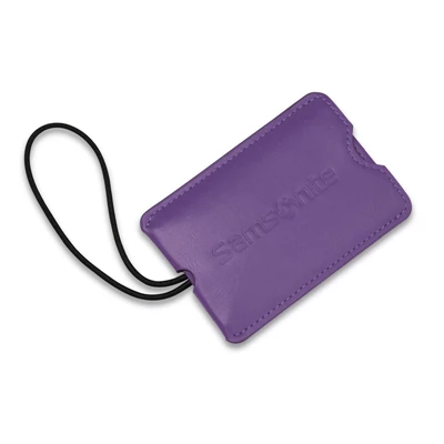 Ultraviolet Samsonite Vinyl ID Tag Luggage Accessories | 943156-SJI